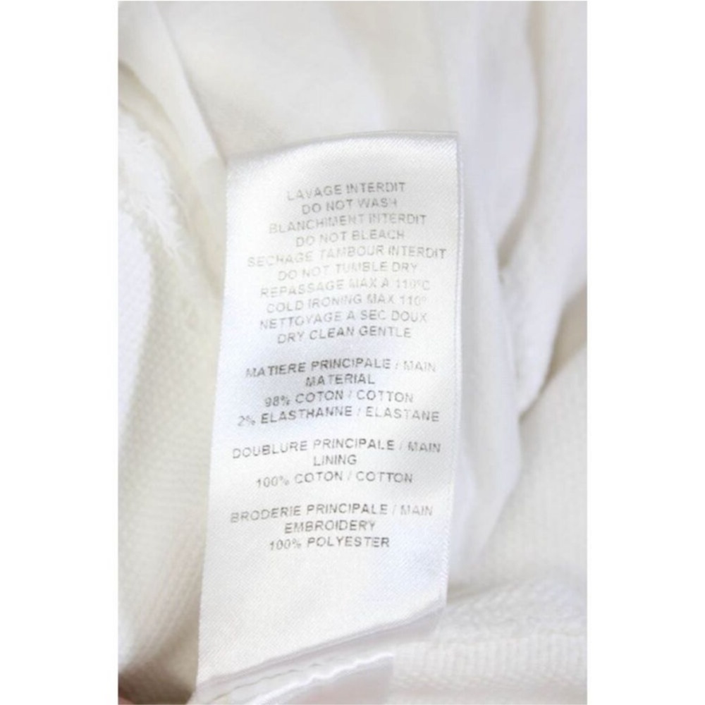 See by Chloe white cotton dress with cut-out design size 34 - Picture 3 of 5
